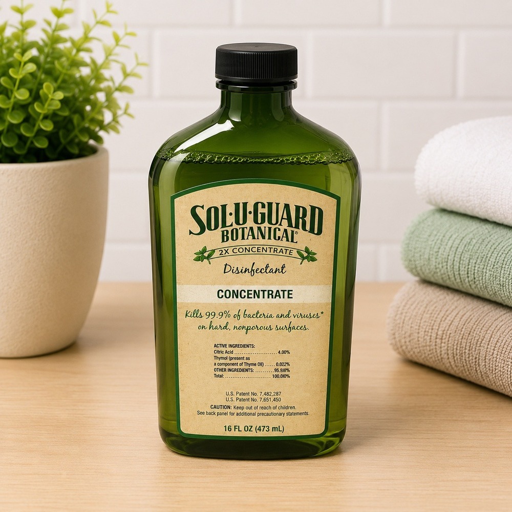 Melaleuca Sol-U-Guard Botanical 2X Concentrate Disinfectant 16oz‎